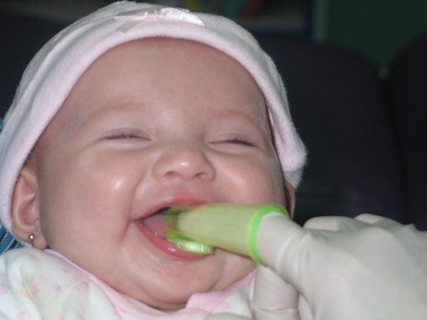 Boa higiene bucal do bebê